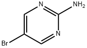 2-アミノ-5-ブロモピリミジン 化学構造式