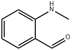2-(甲基氨基)苯甲醛 结构式