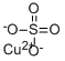 Copper(II) sulfate Struktur