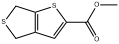 4,6-二氢噻吩并[3,4-B]噻吩-2-羧酸甲酯, 7767-60-4, 结构式