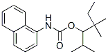2,4,4-trimethylhexan-3-yl N-naphthalen-1-ylcarbamate Structure