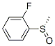 Benzene, 1-fluoro-2-[(S)-methylsulfinyl]- (9CI) Structure