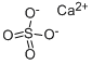无水硫酸钙 结构式