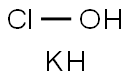 次氯酸钾, 7778-66-7, 结构式