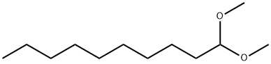 1,1-二甲氧基癸烷, 7779-41-1, 结构式