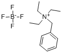 苄基四乙基四氟硼酸铵 结构式