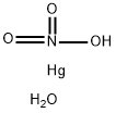 水銀(I)ニトラート 化学構造式