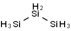 トリシラン 化学構造式