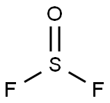 フッ化チオニル 化学構造式