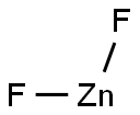 亜鉛ジフルオリド 化学構造式