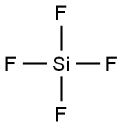 四氟化硅, 7783-61-1, 结构式