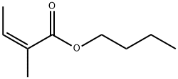 butyl 2-methylcrotonate Struktur