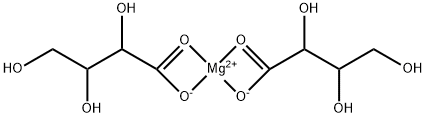 L-苏糖酸镁 结构式