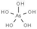 pentahydroxyarsorane  Struktur