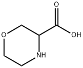3-モルホリンカルボン酸 化学構造式