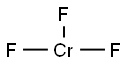 Chromium(III) fluoride Struktur