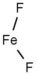 氟化亚铁, 7789-28-8, 结构式