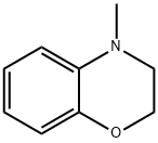 4-Methyl-2,3-dihydro-1,4-benzoxazine Struktur