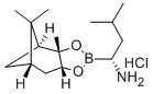(R)-BoroLeu-(+)-Pinanediol-HCl Struktur
