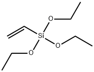 トリエトキシビニルシラン 化学構造式
