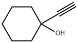 1-エチニル-1-シクロヘキサノール 化学構造式