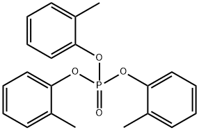 邻磷酸三甲酚酯, 78-30-8, 结构式