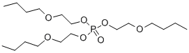 りん酸トリス(2-ブトキシエチル) 化学構造式