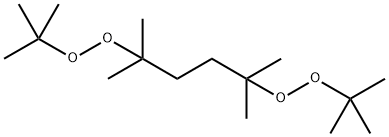 2,5-Dimethyl-2,5-di(tert-butylperoxy)hexane Struktur