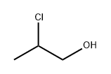 2-クロロ-1-プロパノール 化学構造式