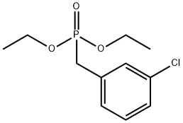 二乙基(3-氯苯甲基)膦酸酯, 78055-64-8, 结构式