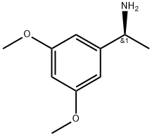 (S)-3,5-二甲氧基-A-甲基苯甲胺, 781580-43-6, 结构式