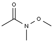 N-メトキシ-N-メチルアセトアミド 化学構造式