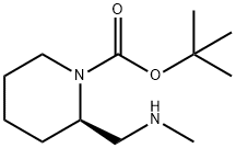 (2R)-2-[(甲基氨基)甲基]-1-哌啶甲酸叔丁酯, 783325-29-1, 结构式