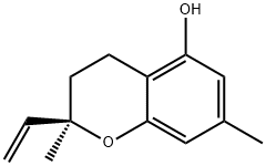 2H-1-Benzopyran-5-ol,2-ethenyl-3,4-dihydro-2,7-dimethyl-,(2R)-(9CI) Struktur