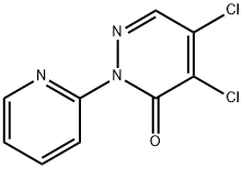 4,5-二氯-2-(2-吡啶基)哒嗪-3-酮 结构式