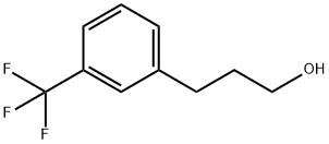 3-(3-三氟甲基苯基)丙醇 结构式