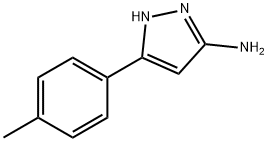 5-AMINO-3-(4-METHYLPHENYL)PYRAZOLE Structure