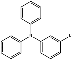 3-溴-N,N-二苯基苯胺, 78600-33-6, 结构式