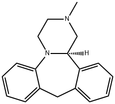 R-(-)-Mianserin 结构式