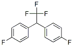 2,2-ビス(4-フルオロフェニル)-1,1,1-トリフルオロエタン 化学構造式