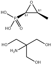 磷霉素氨丁三醇 结构式