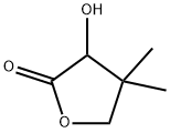 DL-泛酰内酯, 79-50-5, 结构式