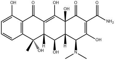 土霉素, 79-57-2, 结构式