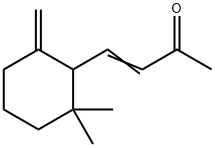 4-(2,2-dimethyl-6-methylenecyclohexyl)-3-buten-2-one Structure
