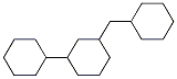 3-(シクロヘキシルメチル)-1,1'-ビシクロヘキサン 化学構造式