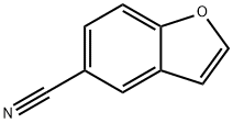 1-苯并呋喃-5-甲腈 结构式