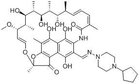 25-デスアセチルリファペンチン 化学構造式