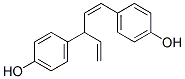 4-[(1Z)-1-(4-hydroxyphenyl)penta-1,4-dien-3-yl]phenol Structure