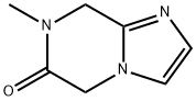 Imidazo[1,2-a]pyrazin-6(5H)-one, 7,8-dihydro-7-methyl- (9CI) 结构式