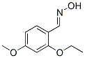 Benzaldehyde, 2-ethoxy-4-methoxy-, oxime (9CI) 结构式